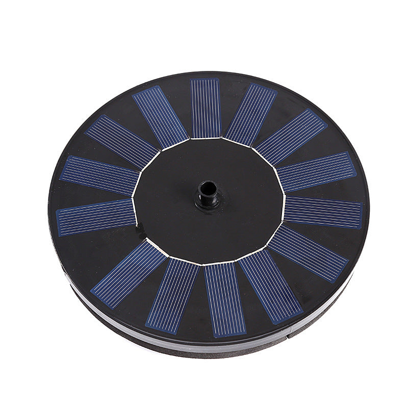 Outdoor Solar Fish Pond Oxygenating Fountain Decor