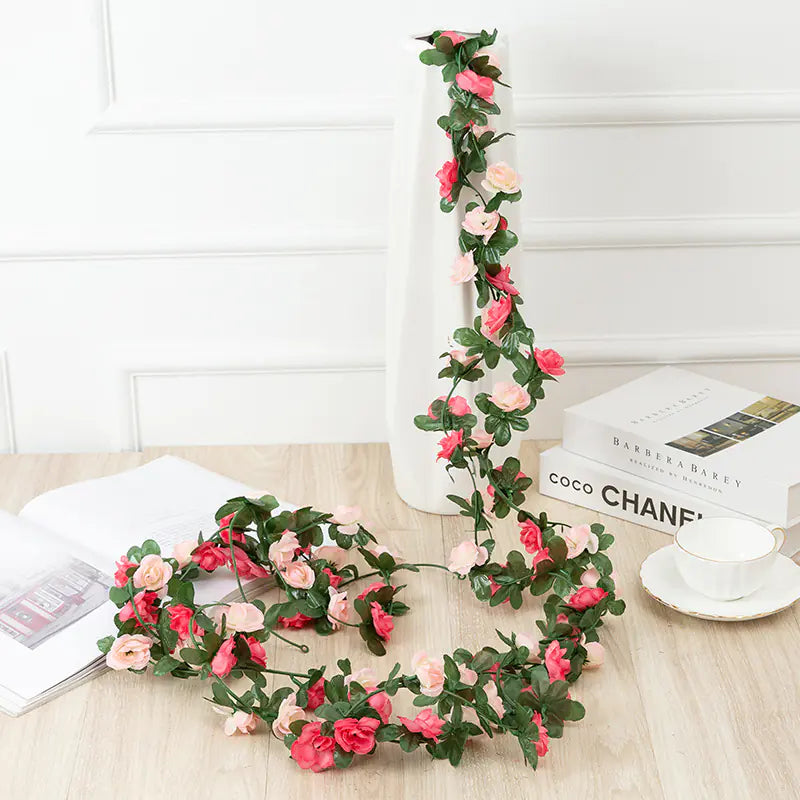 Realistic Rose Vine Decor for Home and Weddings