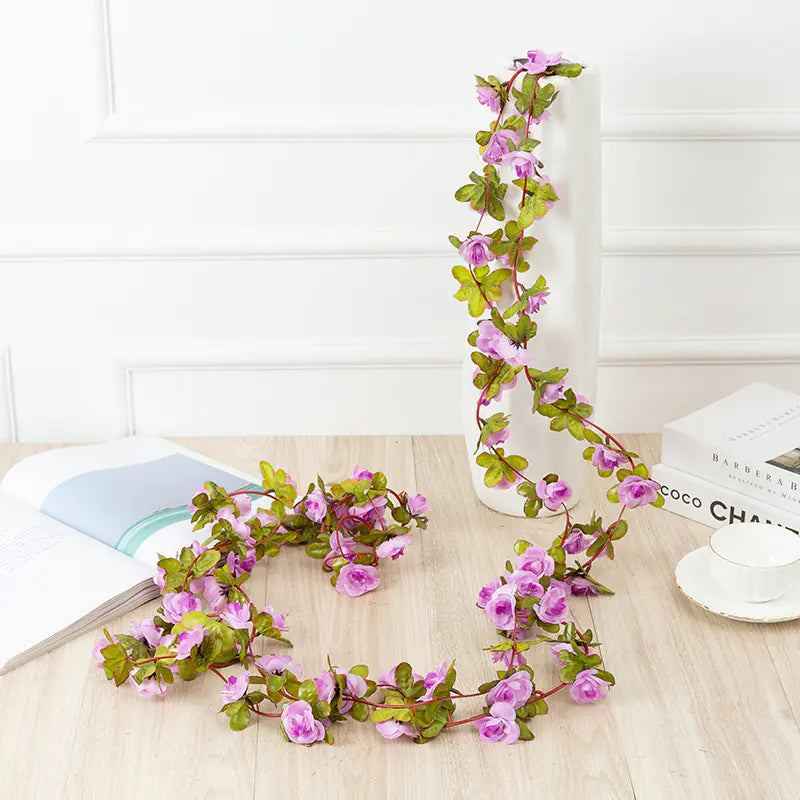 Realistic Rose Vine Decor for Home and Weddings